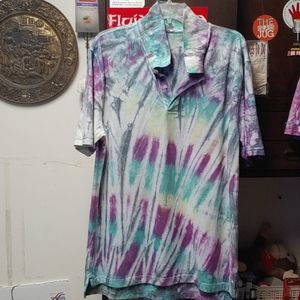St John's Bay Polo Tye Dye